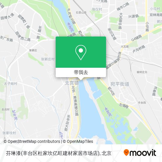 芬琳漆(丰台区杜家坎亿旺建材家居市场店)地图