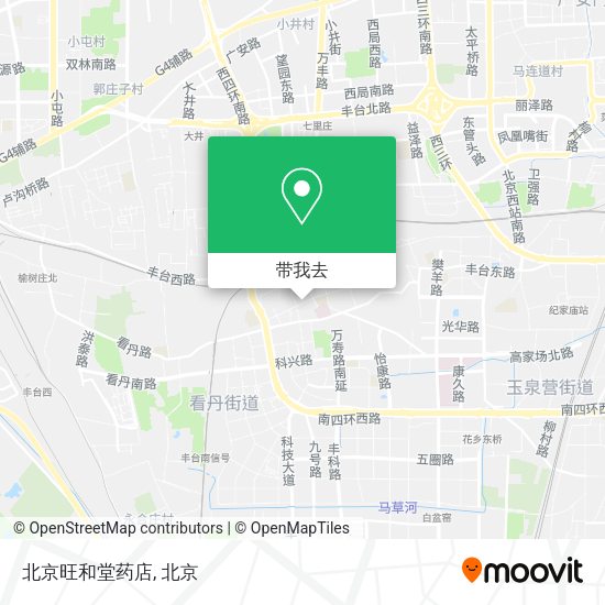 北京旺和堂药店地图