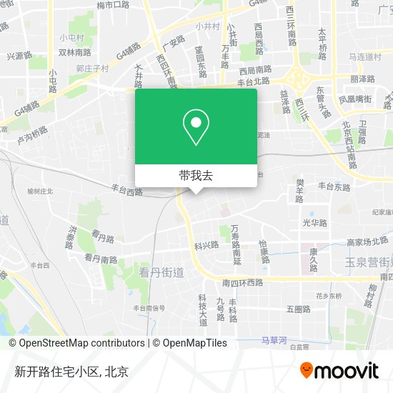 新开路住宅小区地图