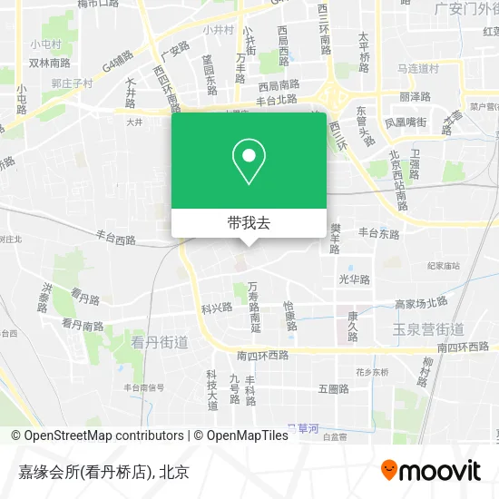 嘉缘会所(看丹桥店)地图