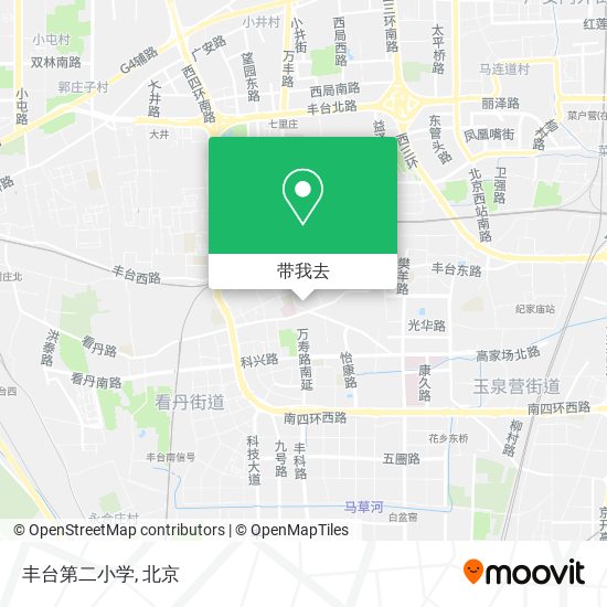 丰台第二小学地图