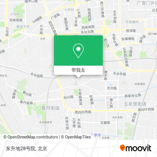 东升地28号院地图