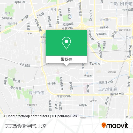 京京熟食(新华街)地图