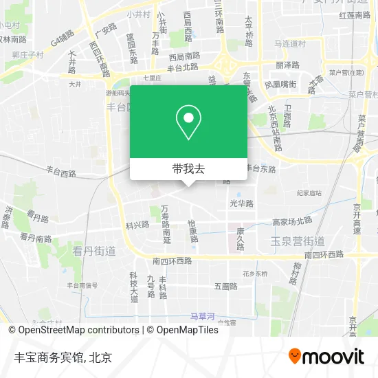 丰宝商务宾馆地图