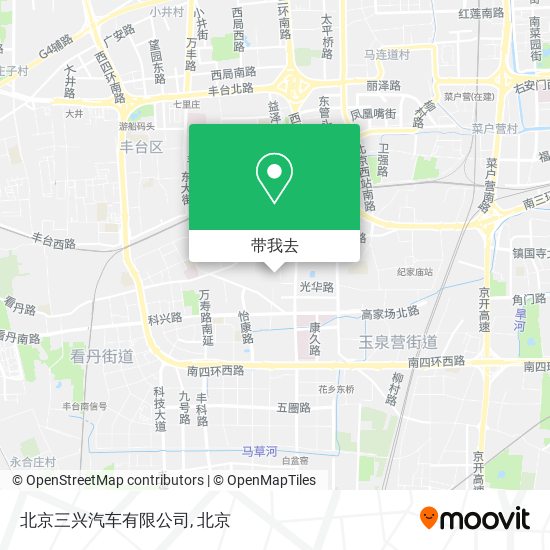 北京三兴汽车有限公司地图