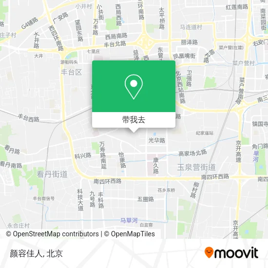 颜容佳人地图