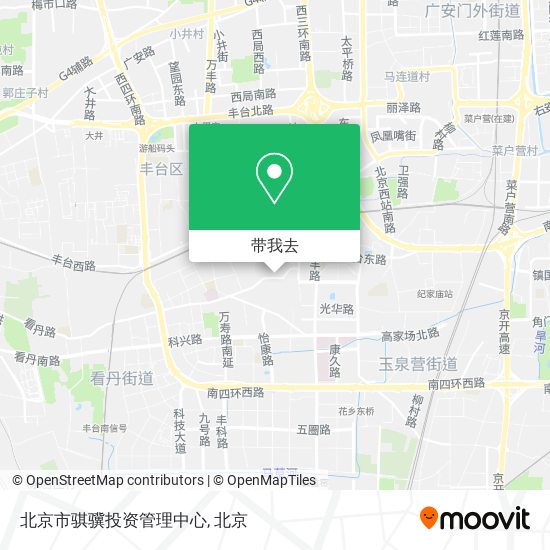 北京市骐骥投资管理中心地图