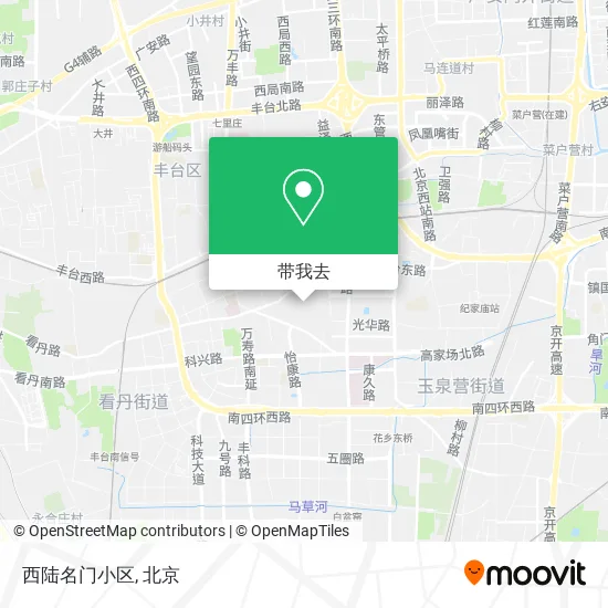 西陆名门小区地图