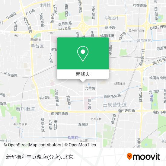 新华街利丰豆浆店(分店)地图