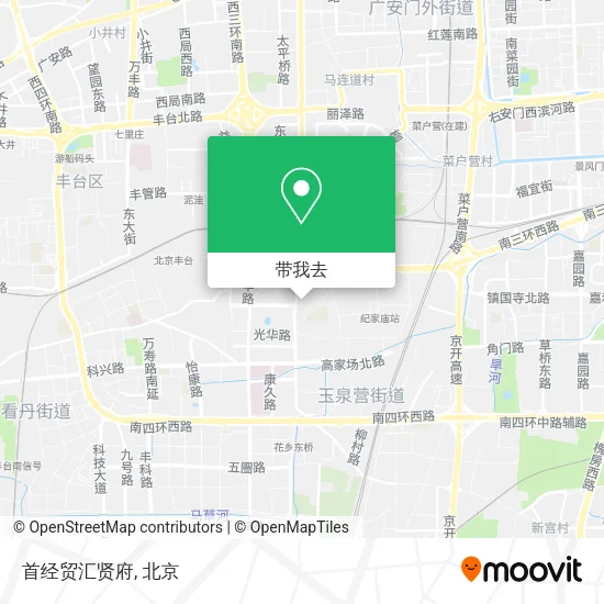 首经贸汇贤府地图