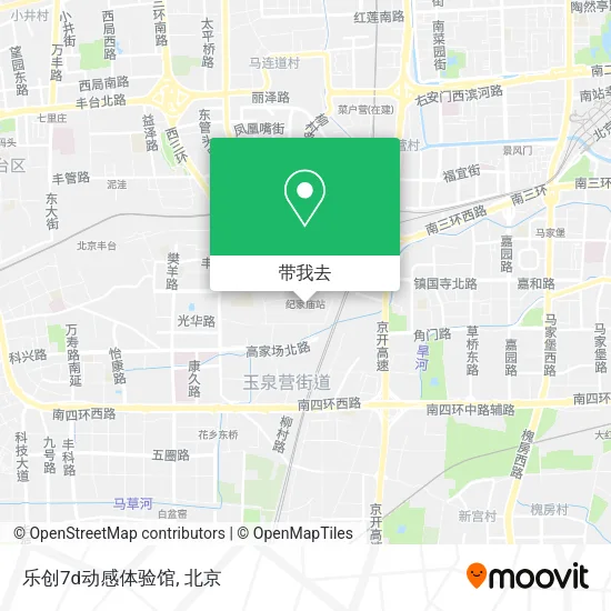 乐创7d动感体验馆地图