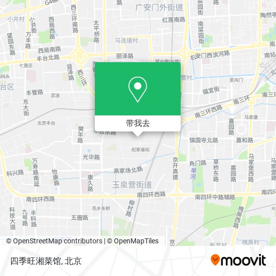 四季旺湘菜馆地图