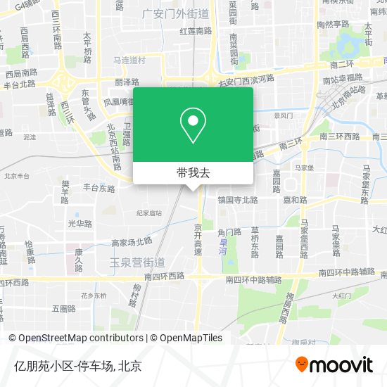 亿朋苑小区-停车场地图
