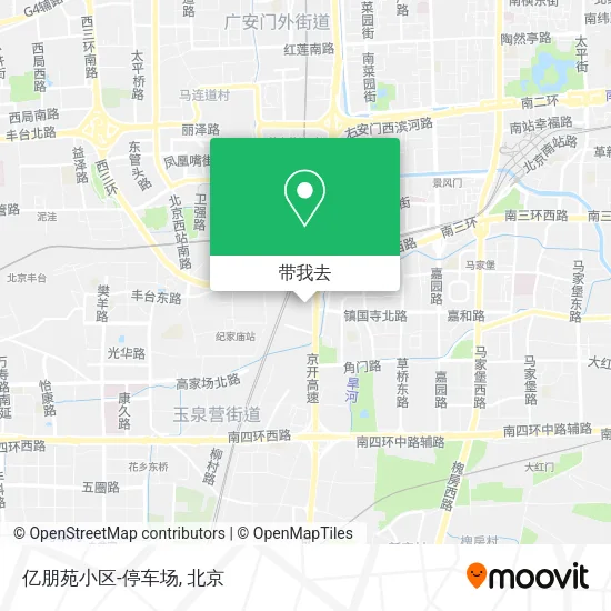 亿朋苑小区-停车场地图