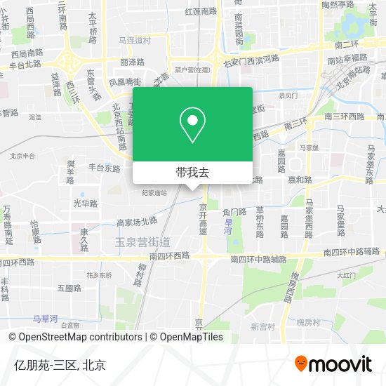 亿朋苑-三区地图