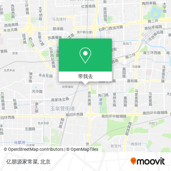 亿朋源家常菜地图