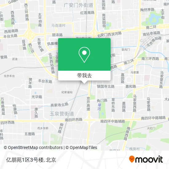 亿朋苑1区3号楼地图