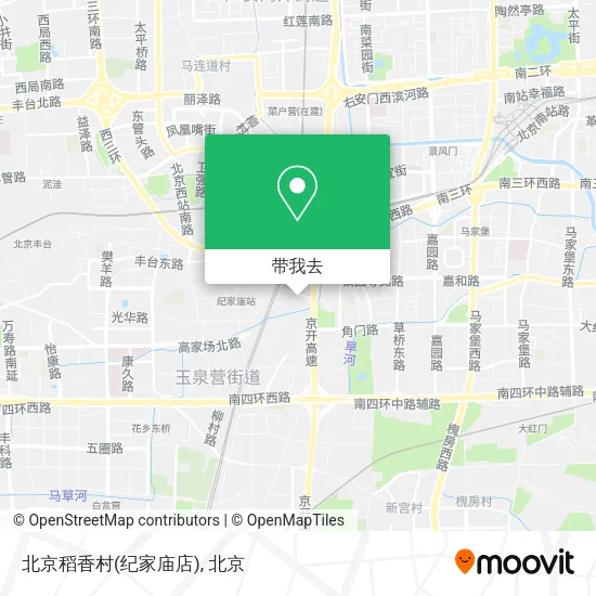 北京稻香村(纪家庙店)地图