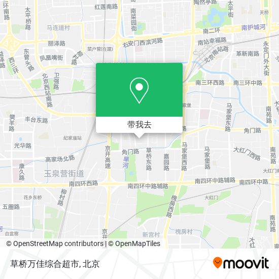 草桥万佳综合超市地图