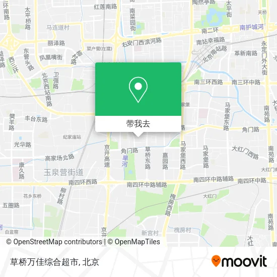 草桥万佳综合超市地图