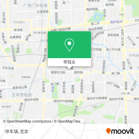 停车场地图