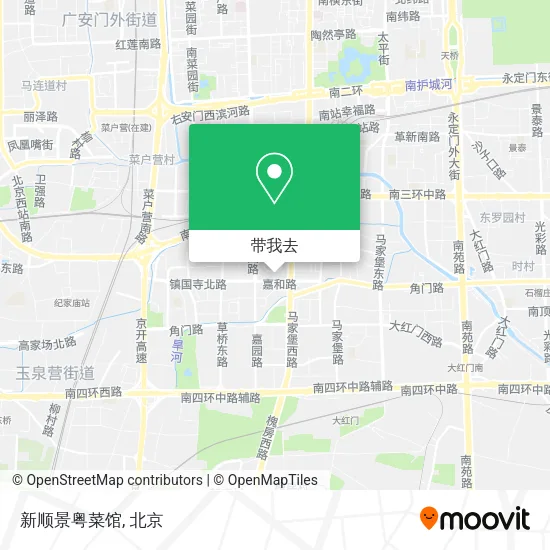 新顺景粤菜馆地图