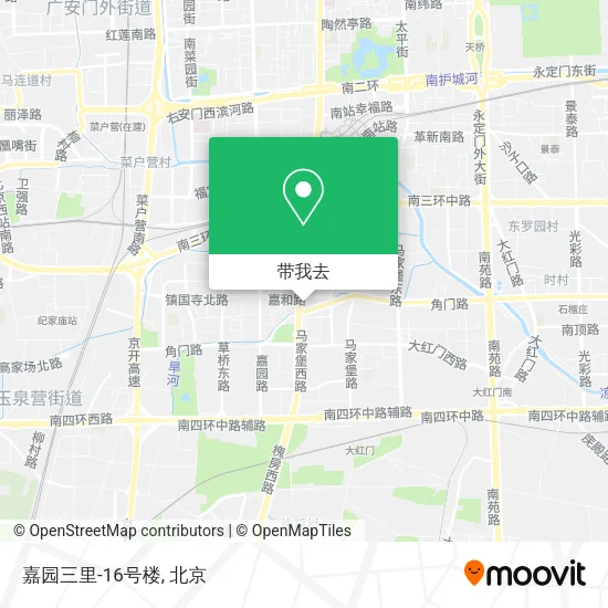 嘉园三里-16号楼地图