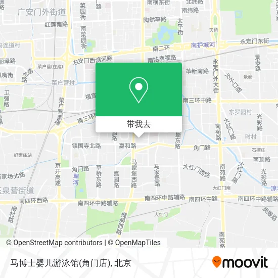 马博士婴儿游泳馆(角门店)地图