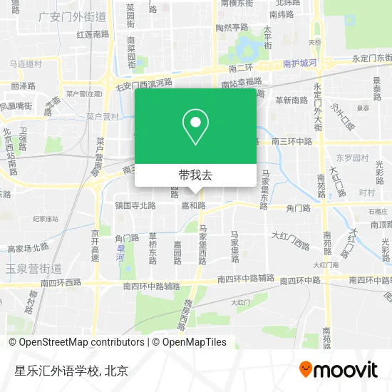 星乐汇外语学校地图