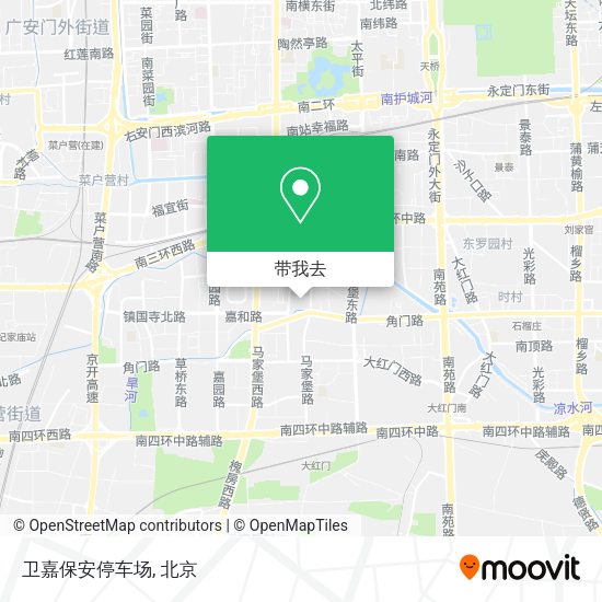 卫嘉保安停车场地图