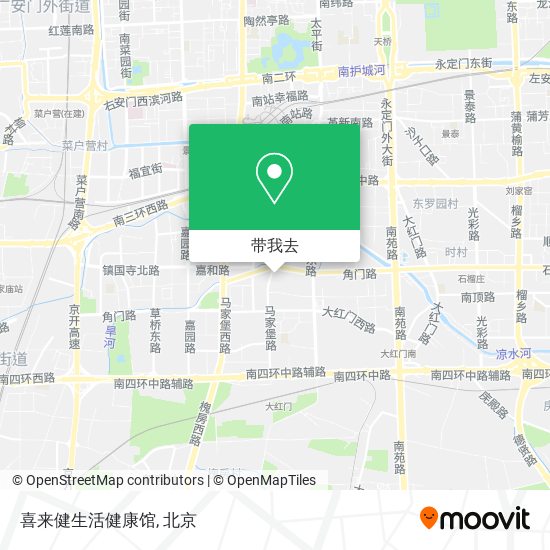 喜来健生活健康馆地图