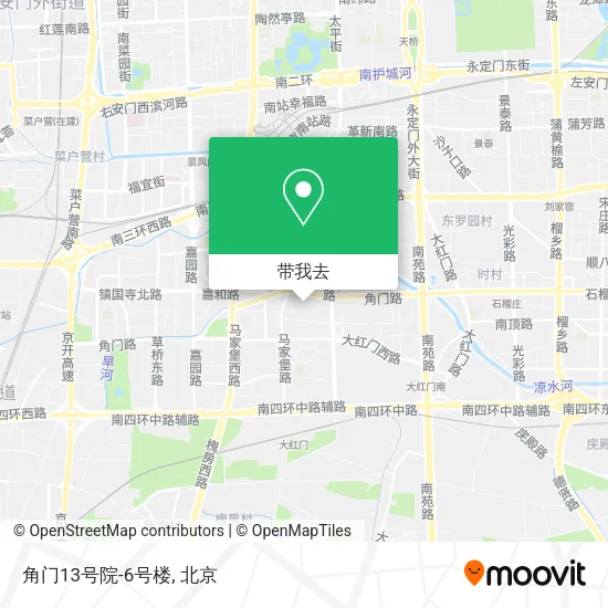 角门13号院-6号楼地图