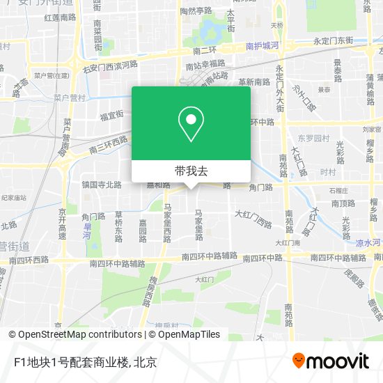 F1地块1号配套商业楼地图