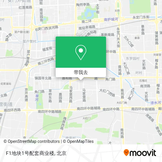 F1地块1号配套商业楼地图