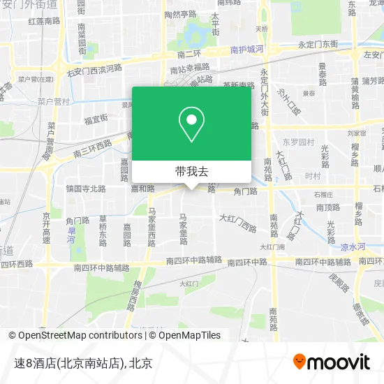 速8酒店(北京南站店)地图