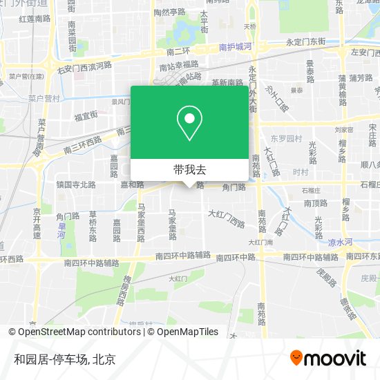 和园居-停车场地图