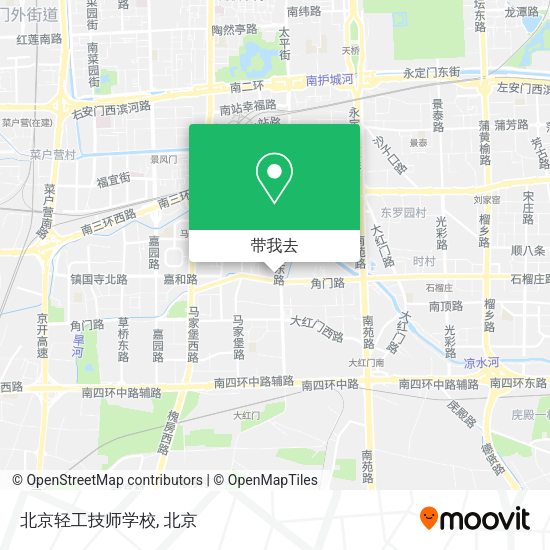 北京轻工技师学校地图