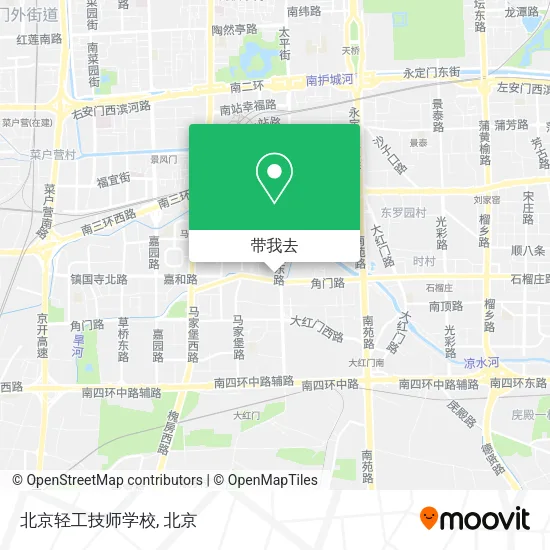 北京轻工技师学校地图