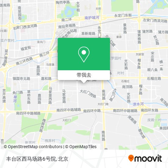 丰台区西马场路6号院地图