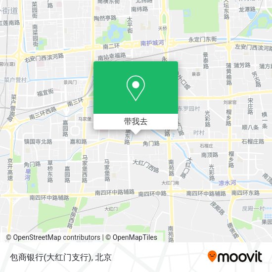包商银行(大红门支行)地图