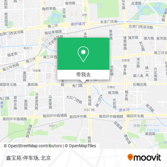 鑫宝苑-停车场地图