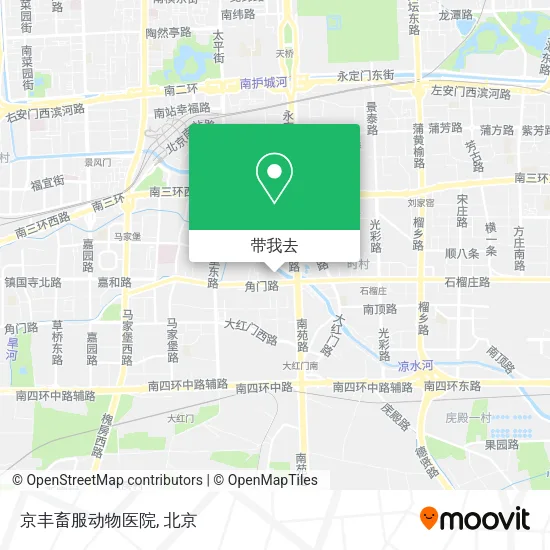 京丰畜服动物医院地图