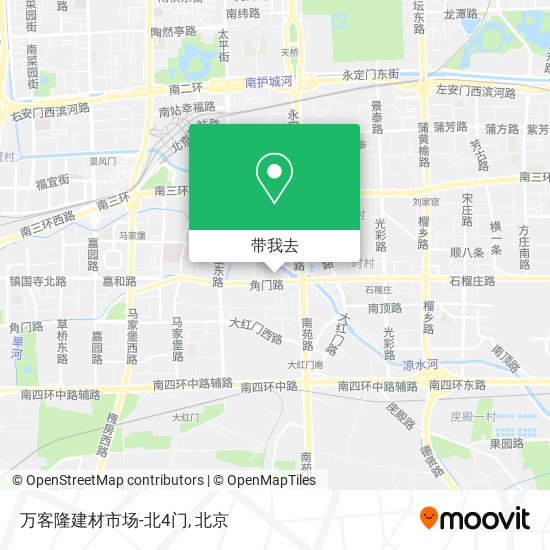 万客隆建材市场-北4门地图