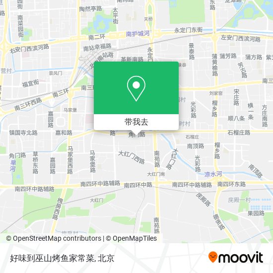 好味到巫山烤鱼家常菜地图