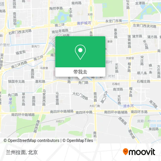 兰州拉面地图