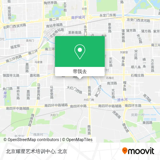 北京耀星艺术培训中心地图