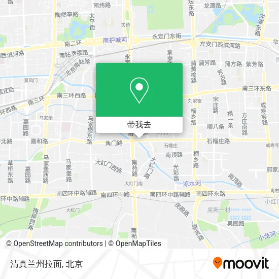 清真兰州拉面地图