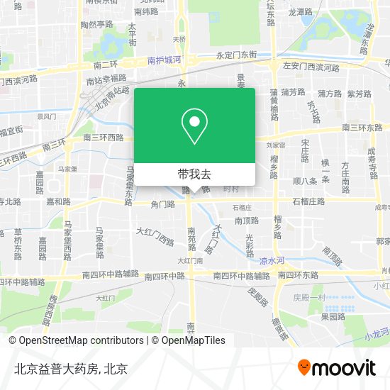 北京益普大药房地图