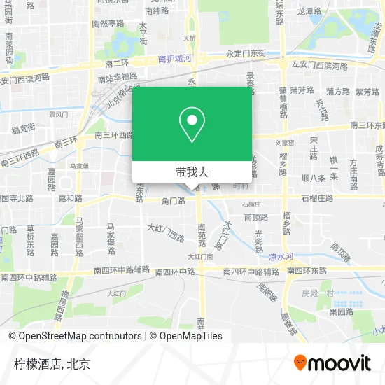 柠檬酒店地图