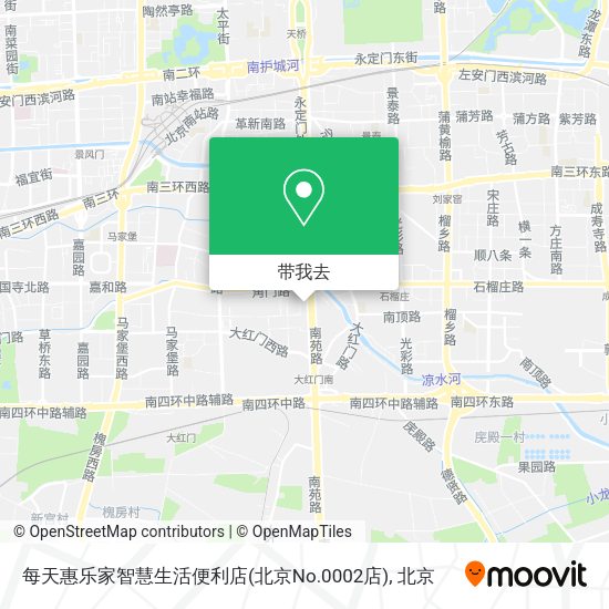 每天惠乐家智慧生活便利店(北京No.0002店)地图